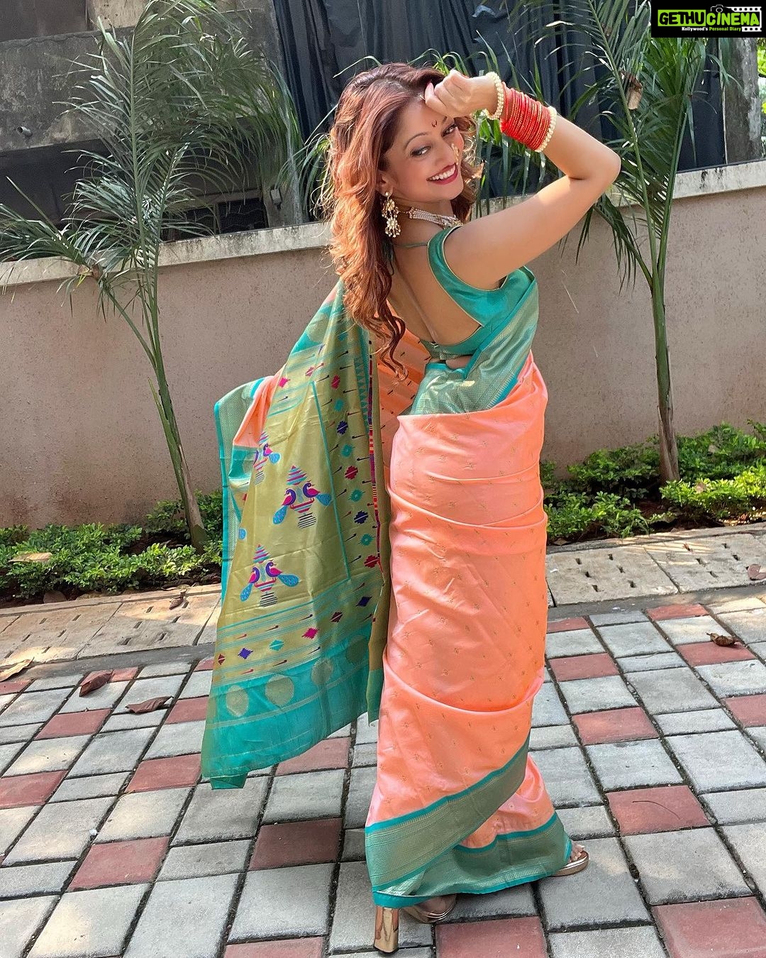 Manasi Naik Instagram - SHES A LOT‼️❗️ You’re absolutely RIGHT … I’m a lot of woman. With a lot of layers . A lot of personality. A lot of dreams.A lot of ideas. A lot of strategies. A lot of emotions. A lot of love . Yeah, you’re right , I am a LOT . So go find less…💋 Bajao reee🥁❤️ Saree By 🎀 @tanishkweddingsaree Thank you for Making Me Feel So special as always 🧡🧡🧡 This Festive season ,Place Your Order Nowww…🫶🏻 Thank you Universe 💫 I will Not Give Up Growing Glowing And Healing ❤️🩹 #ManasiNaik #Actor #Performer #Beingme #OnMyOwn #Beauty #OOTD #fashionstyle #MyStyle #Secret #grattitude #Happy #survivor #Growing #Glowing #WorkingHard #WatchMeGrow #ThankYou #SelfRealisation #survivor #Cultured #Morals #Focused #mentalhealthawareness #MentalPeace #NewDreams #NeverGiveUp #newbeginnings 🧿 #CatMomOf12