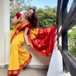Manasi Naik Instagram - Sorry Heart 🫀,This Time Im listening to my Brain 🧠 🚨⚖️🫶🏻❤️ With Love, M. Saree by 🎀 @saraswati_paithani2512 💛 Thank you for making me feel so special like always🎀 Place your order Now 💛 Thank you Universe 💫 I will Not Give Up Growing Glowing And Healing ❤️‍🩹 #ManasiNaik #Actor #Performer #Beingme #OnMyOwn #Beauty #OOTD #fashionstyle #MyStyle #Secret #grattitude #Happy #survivor #Growing #Glowing #WorkingHard #WatchMeGrow #ThankYou #SelfRealisation #survivor #Cultured #Morals #Focused #mentalhealthawareness #MentalPeace #NewDreams #NeverGiveUp #newbeginnings 🧿 #CatMomOf12