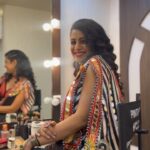 Manasi Parekh Instagram – Just practicing some classic garba songs  backstage before going on stage @rangilore Nesco Centre