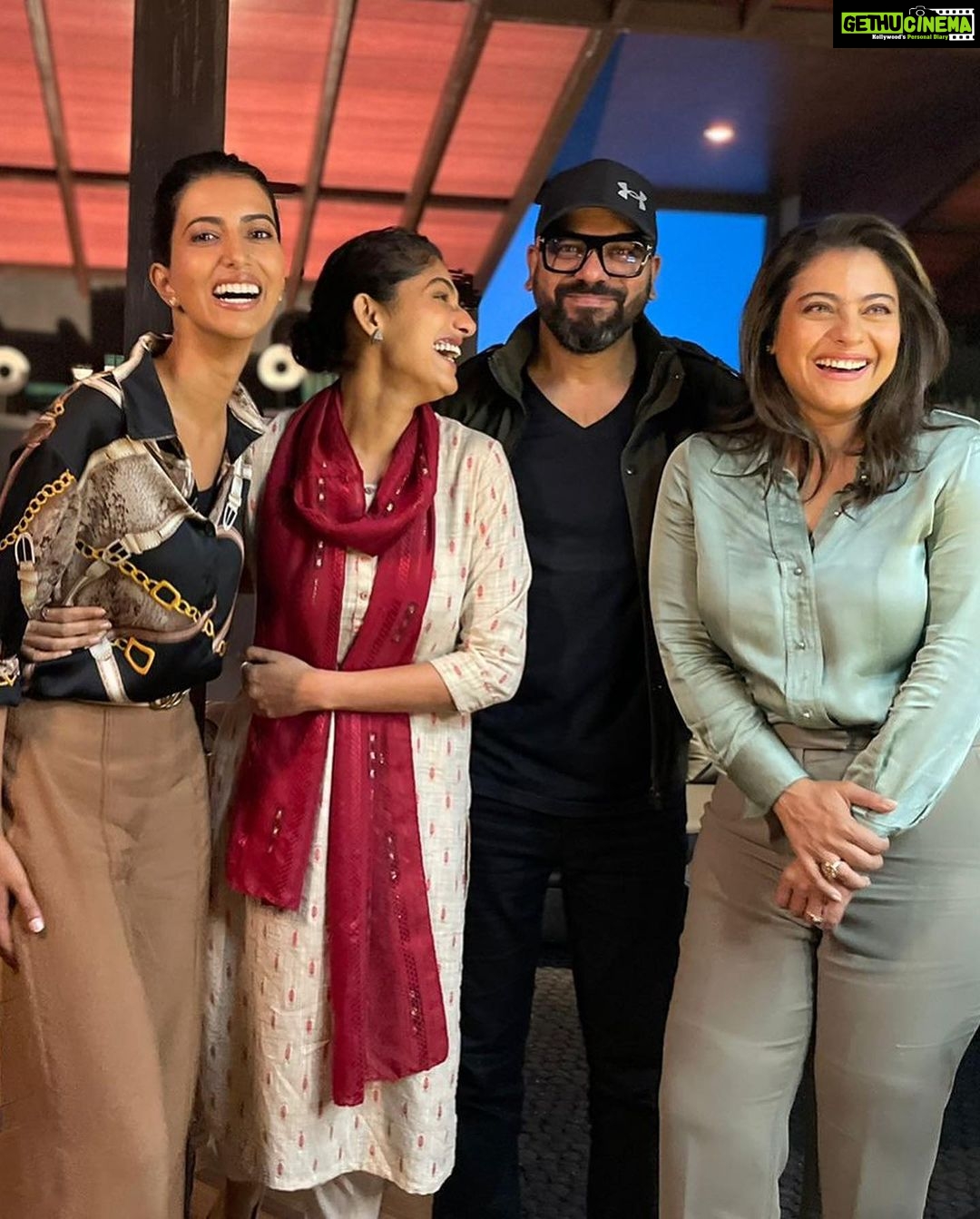 Manasvi Mamgai Instagram - Had to post these memories from The Trial today! Happy Birthday @Kajol