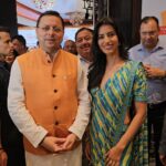 Manasvi Mamgai Instagram - Extending my heartfelt congratulations to the Uttarakhand Government for their commendable efforts in taking initiatives to facilitate film shoots in the state. It was an honor to engage in a productive conversation with the esteemed Chief Minister Shri @pushkarsinghdhami.uk about showcasing Uttarakhand to the global audience.