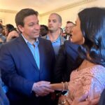 Manasvi Mamgai Instagram – Thank you @flgovrondesantis for recognising the contributions of the Indian community and opening your home to celebrate the most significant Indian festival of Diwali 🪔❤️
Big love to my second family Danny uncle, Manisha aunty, @kgaekwad @kunal_gaekwad @neilparikh_ @shivani_18 Florida Governor’s Mansion