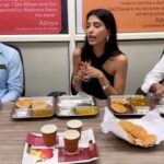 Manasvi Mamgai Instagram – Earlier this year I became an ambassador for Akshaya Patra Foundation (LA chapter). AP is an non profit that provides hot, nutritious lunches to over 2 million children in 20,000 schools, across India, every day. 
Since I was in India I got to visit one of their kitchens that I had heard so much about and I was seriously blown away by the technology and the quality of food. 
What makes me believe in them is the financial transparency that is available to the public. Please help me spread awareness and raise funds to bring them closer to their mission to feed 5 million children each day by 2025. ❤️ link in bio New Delhi