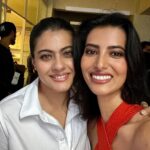Manasvi Mamgai Instagram – Had to post these memories from The Trial today! Happy Birthday @Kajol