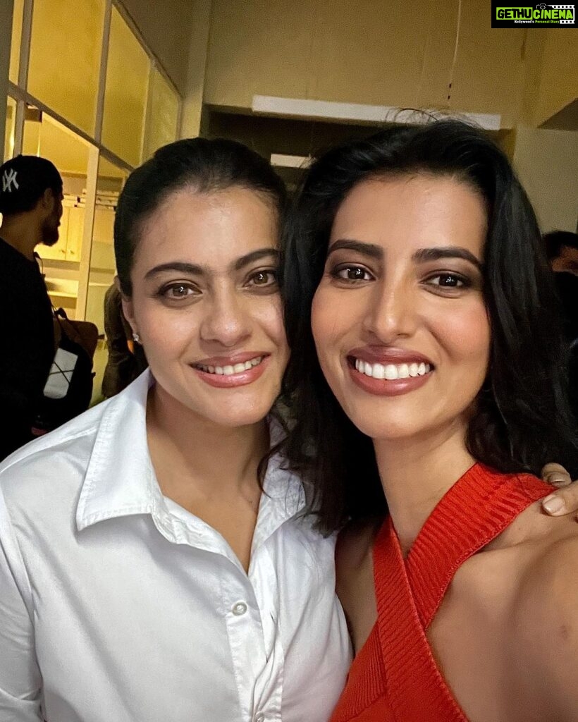 Manasvi Mamgai Instagram - Had to post these memories from The Trial today! Happy Birthday @Kajol