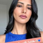 Manasvi Mamgai Instagram - Getting ready for bed w @satiikaofficial 💙