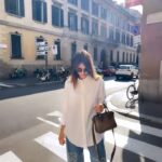 Mandana Karimi Instagram - Travelling, dressing up, immersing in art, and savouring life, the way I live, eat, dress, and embrace life is my canvas. As an artist, it’s in these moments that I craft my unique self-expression. 🩵 #traveling #artistlife #interiordesign Around The World