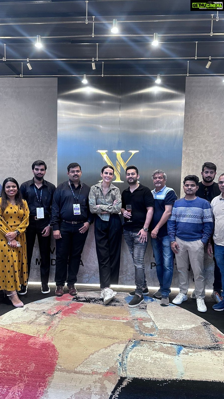 Mandana Karimi Instagram - Grateful to the entire @acetechexhibition @sumitgandhi1 @bulbeersumitgandhi @manishgandhi10 @abhishekgandhii @bilalkhaan09 team for this wonderful opportunity πβ¨ Big shout-out to our wonderful vendors @vitamoderna.in @pawan1302 @_bombaypaints_ @classicmarblecompany @priteshrmodi @haresh_manshani @hybec β¨π and thankful to be working with the brilliant team at @kkd.studio Hereβs to many more firsts! ππ #Gratitude #Teamwork #Milestone