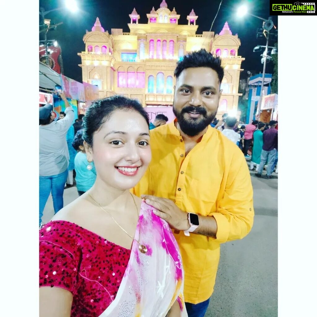 Mani Bhattacharya Instagram - Durga Puja 2023 ❤ #instagood #instragram #instra #festival #instrapost #durgapuja #durgamaa #durgadevi #pandalhopping #famouspuja Bagbazar Sarbojanin Durgotsav