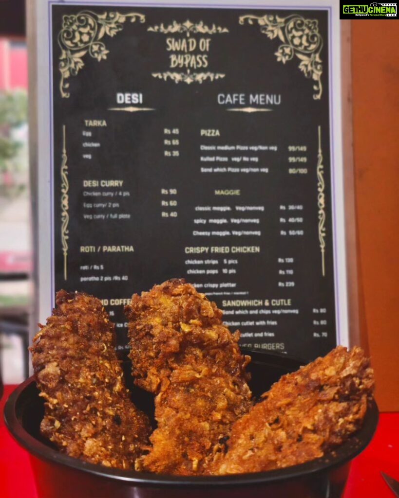 Mani Bhattacharya Instagram - Crispy chicken strips @s.o.b_swad_of_bypass Mahamayatala, Garia