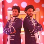 Mani Chandra Instagram - 8th Annual Vijay Tele Awards Roast Performance of all the serials and reality shows 🥳 So happy for you @kuraishi_the_entertainer darling for winning favourite comedian award❤️🥳👏🏻 Do watch our performance this Sunday @ 3pm onwards 🥳 Special Thanks to @joshua_preetham ❤️ @richardsamsonj ❤️ @ganavinoth_offical ❤️ @globalvillagers ❤️ Costume @dipti11_official ❤️ #vijayteleawards #8thvijaytelevisionawards #vijaytelevisionawards #8thannualvijaytelevisionawards #manichandra #kuraishi #mani EVP Film City