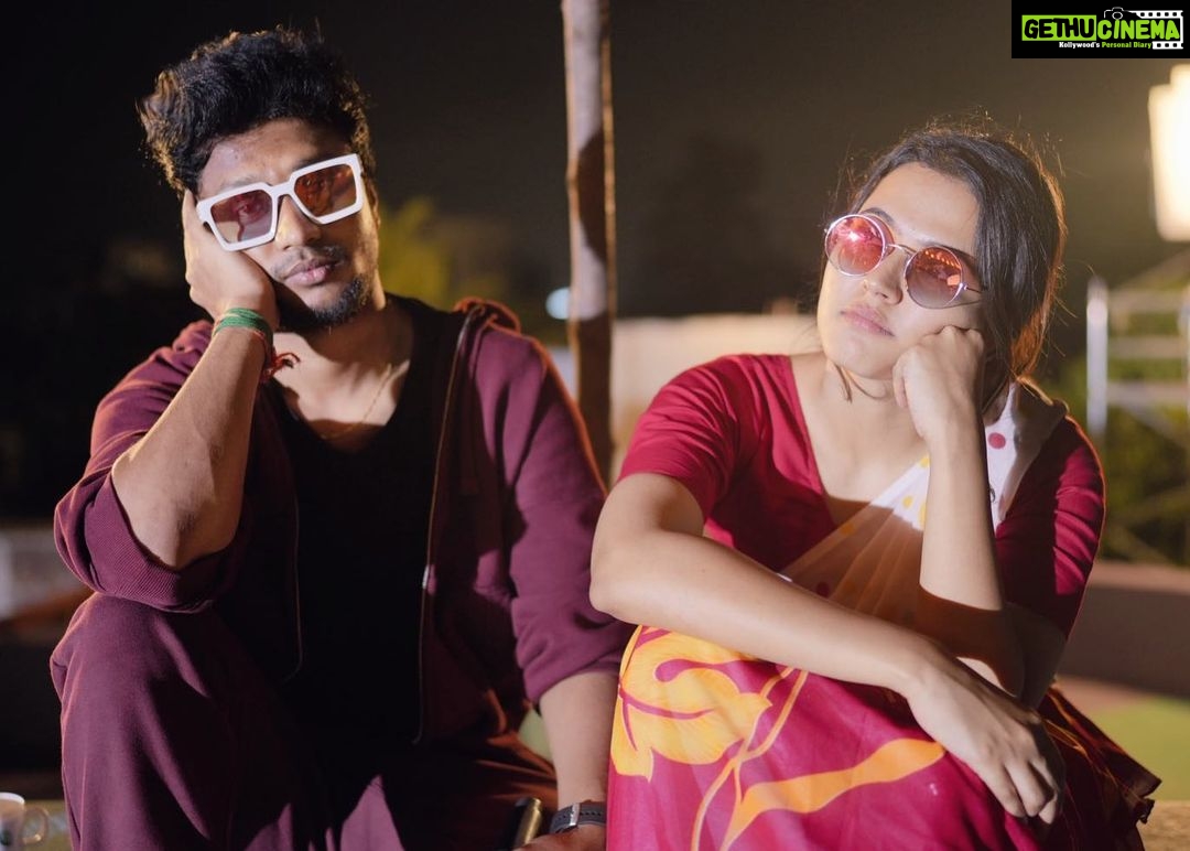 Mani Chandra Instagram - Great work @aparna.das1 ππ»β€οΈ In #kirutukirutu song π₯ Itβs fun working with you π₯³ Chennai, India