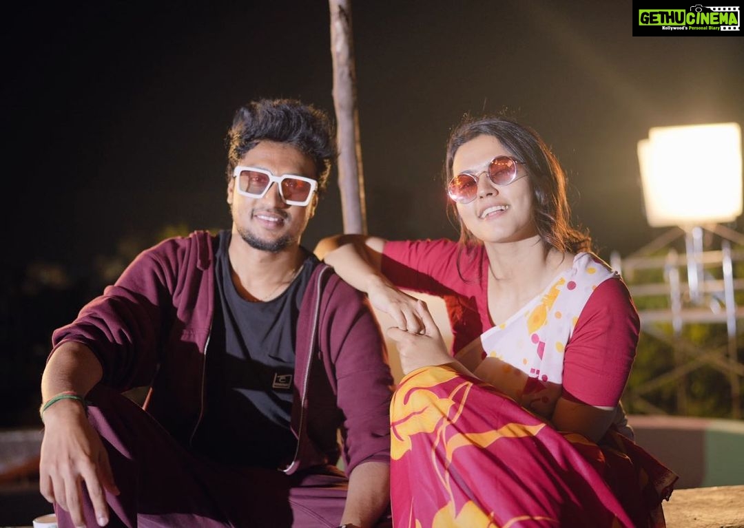 Mani Chandra Instagram - Great work @aparna.das1 ππ»β€οΈ In #kirutukirutu song π₯ Itβs fun working with you π₯³ Chennai, India