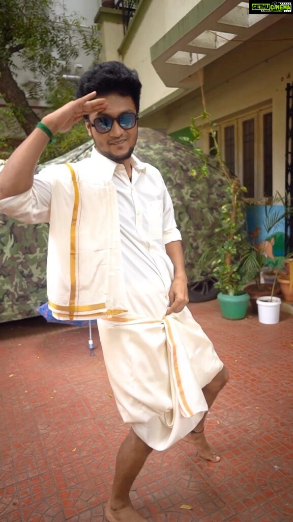 Mani Chandra Instagram - Vibing for king of kotha 🔥😎 #kingofkotha #kotharaja #KOKSwag @sonymusic_south Chennai, India