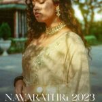 Manisha Eerabathini Instagram - Navarathri Day 7 🤍 This song covers the playfulness and protectiveness between a brother and sister - reminds me of my own brother ☺️ In this original song series, we explore the different nuances of this familial love. 5 original songs, 5 different relationships and 1 big family! A @vedom.art production Concept, Direction & Vocals: @manisha.eerabathini Music: @iamarjunumashankar Lyrics: @sataghni_official Video & DI: @_vinodvincent Edit: @maruthi_editor Casting: @mediahireindia Manisha’s outfit: @kowshiki_couture Manisha’s Jewelry: @petalsbyswathi Posters: @mr_baatasari Special thanks @eptworld