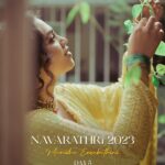 Manisha Eerabathini Instagram – Navarathri Day 5 💛 This next song will be out in the morning and will be the Bathukamma aspect of this year’s series, which you know is always special to me 🥰 

5 original songs, 5 different relationships and 1 big family! 

A @vedom.art production
@iamarjunumashankar @sataghni_official @_vinodvincent @eptworld Hyderabad