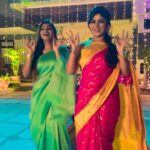 Manjula Paritala Instagram – #Howmany of u eagerly waiting for Deepawali 🪔 #justlookinglikeawow #comment below 

#saree @niru_s_collections