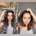 Mansi Srivastava Instagram - There are 3-4 reasons it didn’t work for me - 1) My claw clamp was damn loose , i think i need an extremely tight one for this . 2) Sprayi used was different and its used for damp hair only 3) i used hot air dryer and not cold . But still i can never do it like an expert.. Hats off to all hair and makeup experts 🙌 u guys are genius 😀 Do let me know if it worked for u though 😀 and i will definitely try again 😀🙈