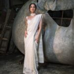 Manushi Chhillar Instagram - Every Saree tells a story, can you read mine? 🤍