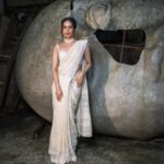 Manushi Chhillar Instagram - Every Saree tells a story, can you read mine? 🤍