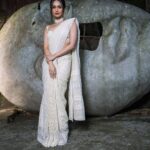 Manushi Chhillar Instagram - Every Saree tells a story, can you read mine? 🤍