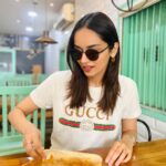 Manushi Chhillar Instagram – Morning dosa dates ❤️❤️ Hyderabad