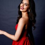 Manushi Chhillar Instagram – Happy in red ❤️❤️