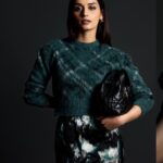 Manushi Chhillar Instagram - My date with the Dior Toujours🖤🖤 @Dior #DiorAW23​ #Diortoujours Styled by @sheefajgilani Shot by @frontrowgypsy