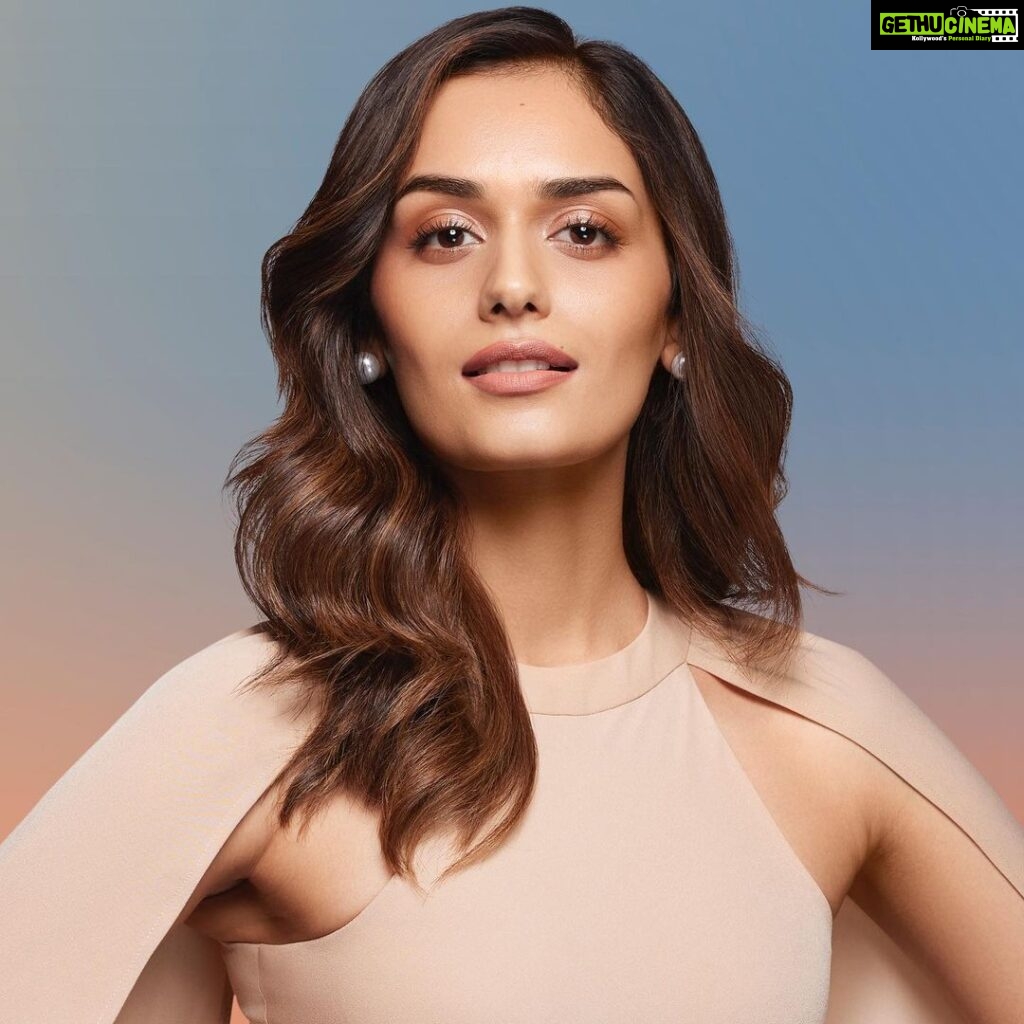 Manushi Chhillar Instagram - A campaign that will stay close to my heart, #MyShadeMyStory for a product that is always my go-to for any look - #DoubleWear foundation. With my forever favourite @esteelauderin Find your shade, tell your story! #EsteeLauder #EsteeLauderIndia #Esteeglobalambassador