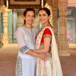 Manushi Chhillar Instagram - Happy birthday to my soulmate, best friend and mentor 🥳🥳 Thank you for all the love and strength ma ❤️❤️