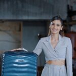 Manushi Chhillar Instagram - The globetrotter in me is always on the go. Be it for work or leisure. And a travel enthusiast like me needs a companion that loads up my stuff and doesn't give up when I am on the go. Samsonite bags are built to last in some of the world's coldest climate conditions since they've been tested in sub-zero temperatures. So if you too are always on the go like me, I say get yours now. Because you deserve what's only been #TestedLikeSamsonite. #SamsoniteIndia #ManushiChhillar #Samsonite #MySamsonite #Luggage #luggagebag #Lifestyle *This demo test was done under expert guidance. Do not try this at home.*