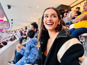 Manushi Chhillar Instagram - 🥅⚽️🏃🏻
#FIFA #fifaworldcup2022 #englandvsfrance