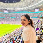 Manushi Chhillar Instagram - What a night and what a match!! #fifa #fifaworldcup2022 #argentinavsnetherlands Doha, Qatar