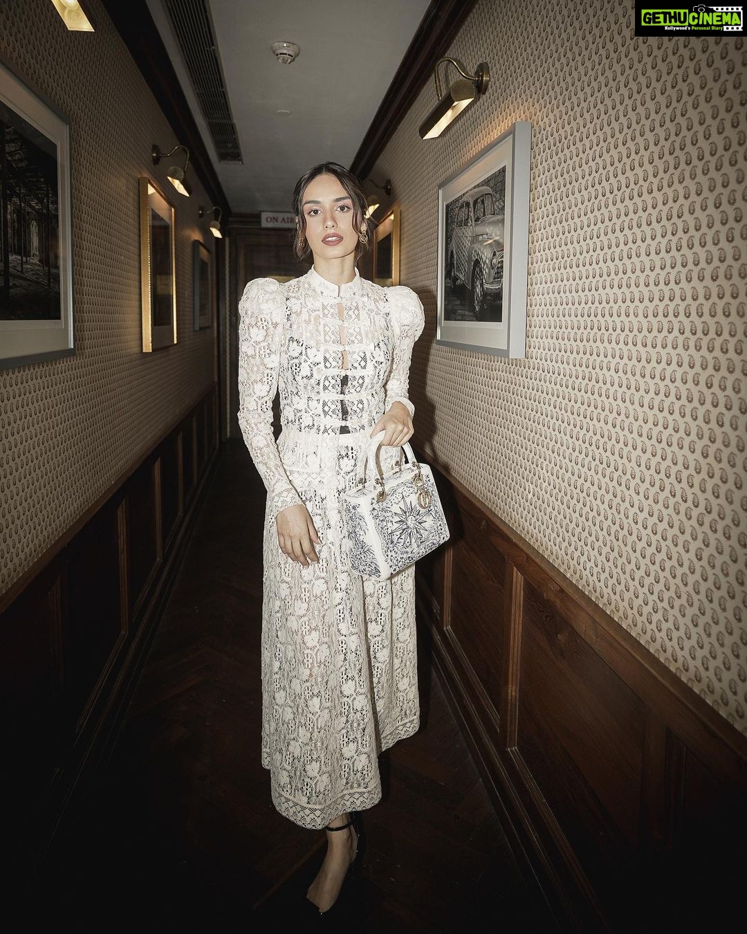 Manushi Chhillar Instagram - My day at the #DiorCruise23 💙 @dior