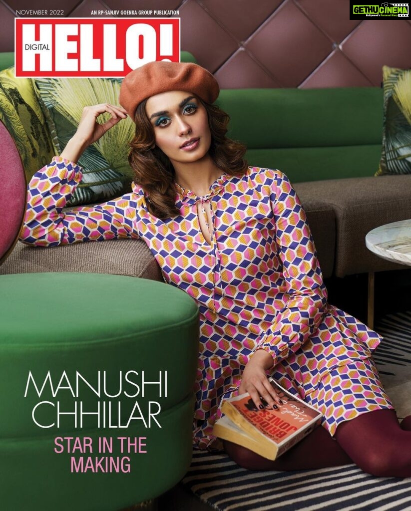 Manushi Chhillar Instagram - #HELLODigitalCover: Presenting the perfectly poised #ManushiChhillar (@manushi_chhillar) on our November Digital Cover! . “I didn’t know anything about grooming or how to do my own makeup when competing for Miss India. I was that nerd in her pyjamas, with glasses and retainers, reading a book,” she says. “But at Miss India, they look at you as a person. They want substance. That was my biggest learning.” . Celebrating the most striking looks of the season, Manushi Chhillar is a style sensation, dressed in a tiered ruffle dress and a soft wool beret by United Colors of Benetton (@benetton_india), as she poses against the uber stylish interiors of Bentchair Studio in Delhi. . Head to the link in the bio to grab your copy of our November issue to read the entire exclusive interview with the star. . Editor: Ruchika Mehta @ruchikamehta05 Interview: Priya Kumari Rana @priya_rana Photography: Ashish Chawla @ashishchawlaphotography Creative Direction & Styling: Amber Tikari @ambertikari Hair: Suhas Mohite @hair.studio.suhas Make-Up: Bianca Louzado @biancalouzado Location Courtesy: Bentchair Studio, Mehrauli, New Delhi @bentchair