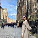 Manushi Chhillar Instagram - Reign-y day in #Edinburgh 🏰 Edinburgh Castle, Scotland