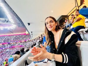 Manushi Chhillar Instagram - 🥅⚽️🏃🏻
#FIFA #fifaworldcup2022 #englandvsfrance
