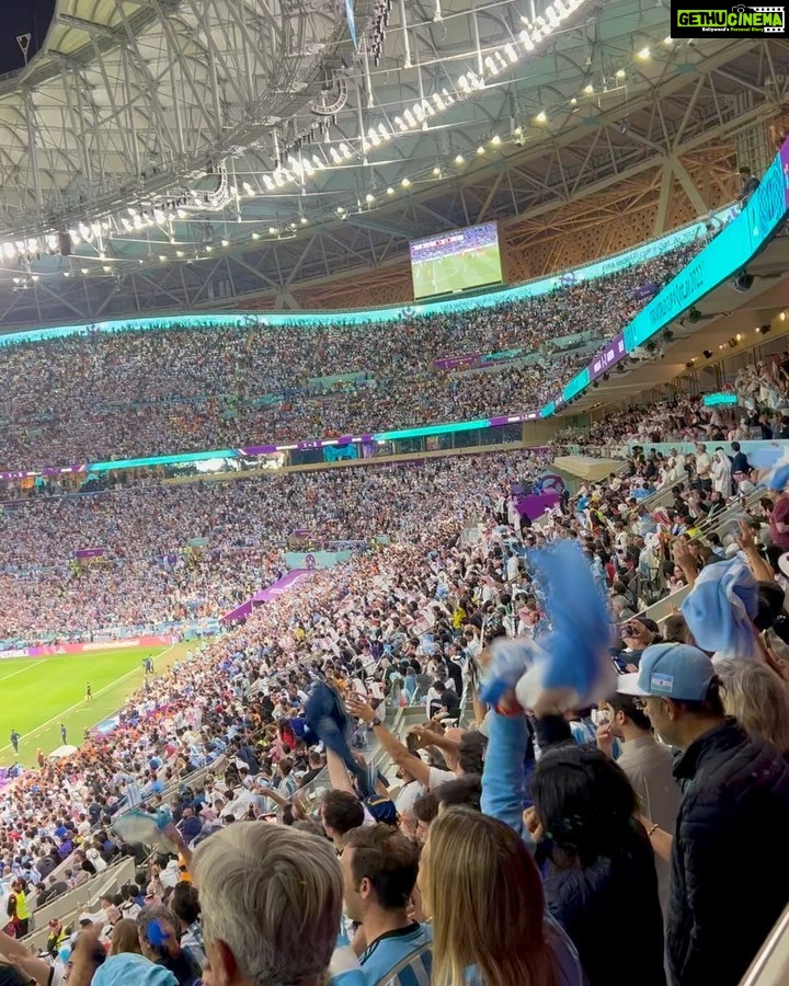 Manushi Chhillar Instagram - What a night and what a match!! #fifa #fifaworldcup2022 #argentinavsnetherlands Doha, Qatar