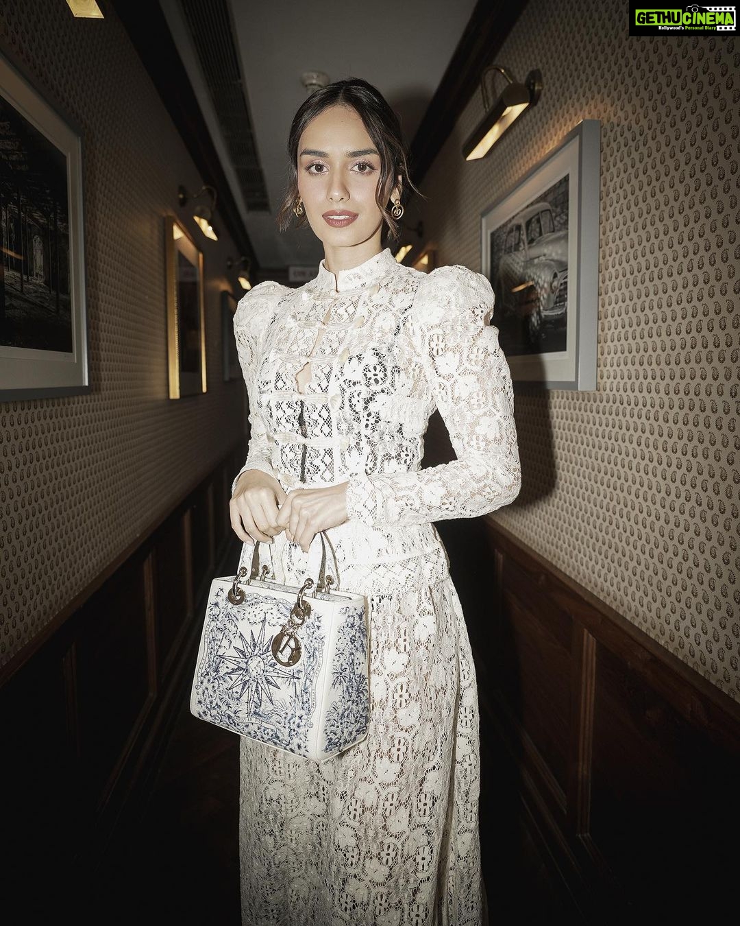 Manushi Chhillar Instagram - My day at the #DiorCruise23 💙 @dior