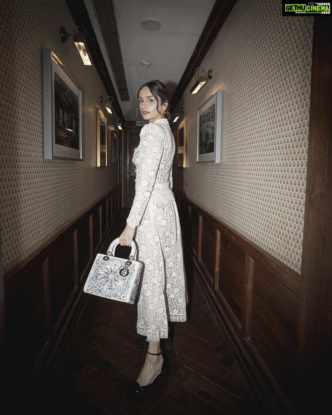 Manushi Chhillar Instagram - My day at the #DiorCruise23 💙 @dior
