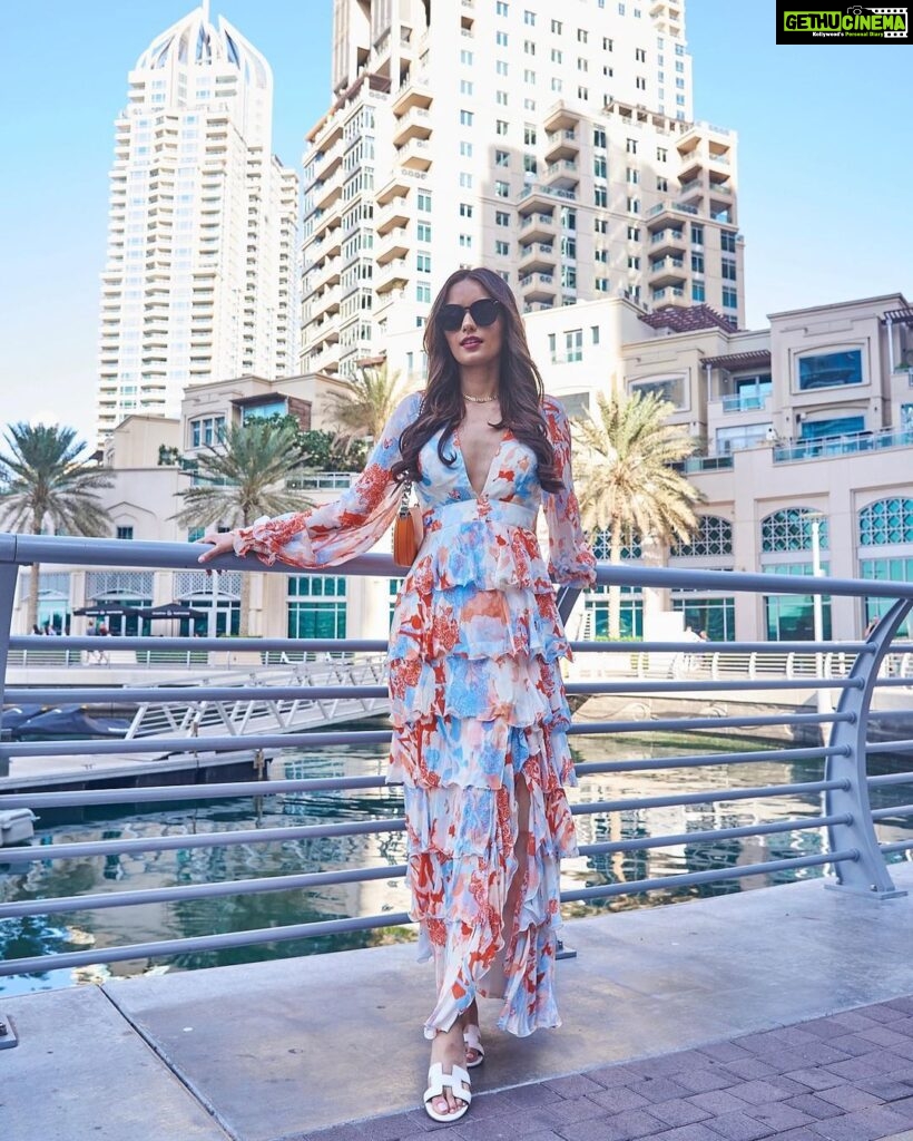 Manushi Chhillar Instagram - 🦋🦋 #Dubai Dubai Marina