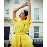 Manushi Chhillar Instagram - @karinabondlondon ready and here are some of my favourite moments 💛💛 #LFW 📷 @_jenna.alexandra London, United Kingdom