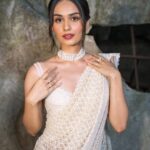 Manushi Chhillar Instagram - Every Saree tells a story, can you read mine? 🤍