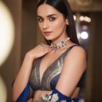 Manushi Chhillar Instagram - 💙💙 #HappyDiwali 🪔🪔