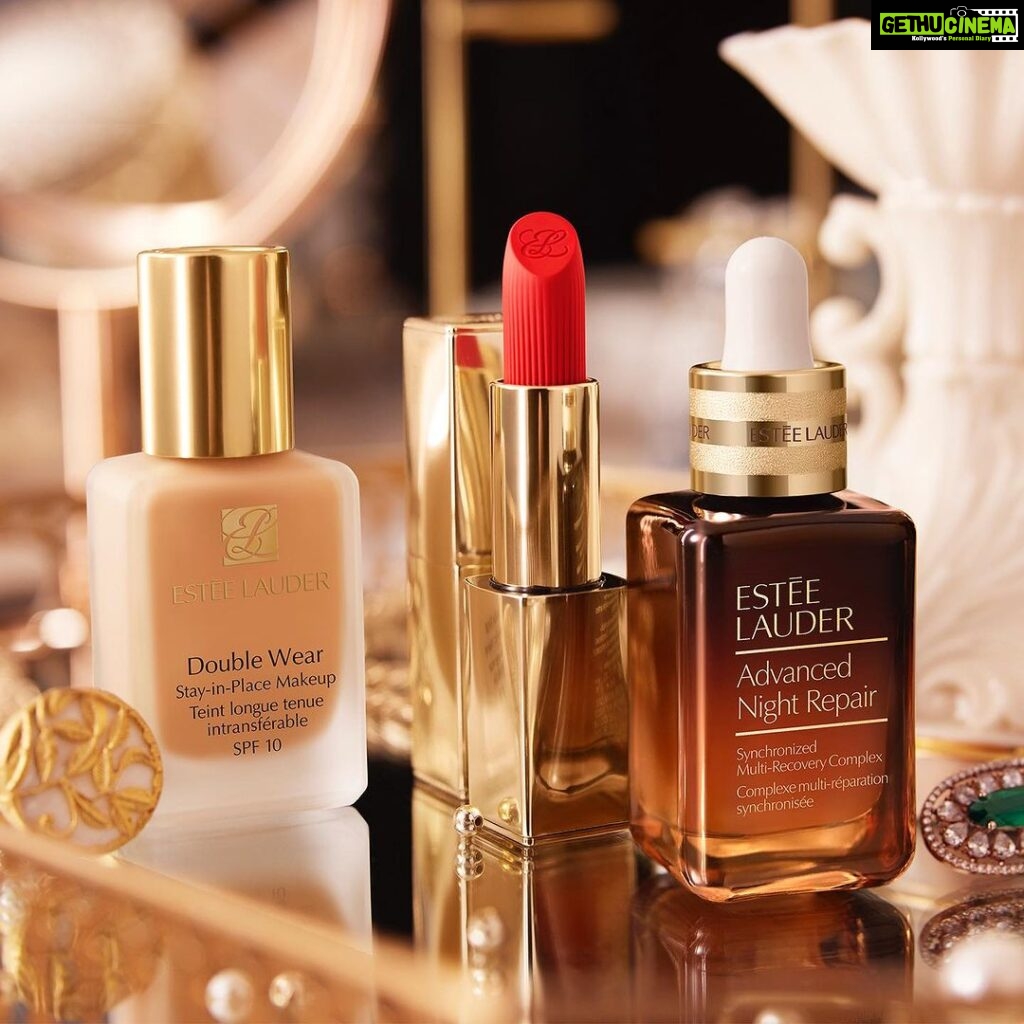 Manushi Chhillar Instagram - Great news straight from the @elleindia Beauty Awards😍 The #1 serum, #AdvancedNightRepair and the bestseller foundation, #DoubleWear have just won Elle Beauty Awards 2023 for the Best Serum and Base Product ✨ Here’s proof that my favourites from Estée Lauder are all worth the hype! Shop them now and claim your Limited Edition Festive gift on a purchase of ₹4,000 🤗 #EsteeLauder #EsteeLauderIndia #TheLightInYou #EsteeGlobalAmbassador #ElleBeautyAwards