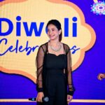 Manvita Kamath Instagram – What an amazing time at the Landmark Group’s Diwali celebration! Shoutout to Sucheta for such a memorable event. Grateful to be a part of it! 🙏✨ #DiwaliCelebration #Gratitude #MemorableMoments

.
.
@landmarkgroupofficial 
@itssucheta @bbenindia 
@missmomo.in @sowmya.sk