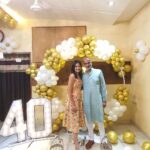 Maulika Patel Instagram – Celebration Of My Creators 
Mummy Pappa and My 2nd Parents My Kaka Kaki’s Happy Bearable 40 years of togetherness 😅🤗♥️

All I would like to say to both of you couples is to don’t stop loving or pampering me 😜

Love you My couples ♥️

Happy Anniversary Mummy Pappa ♥️ @brp_1959 @alkapatel924 🌸
Happy anniversary in advance kaka kaki ♥️ @sharad1675 @menayana123 🌸 Will miss you and come back really quick this time 🫶🏻

#40thanniversary #celebration #love #parents #family #bond #ilovemyblessedlife💕