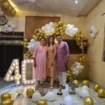 Maulika Patel Instagram – Celebration Of My Creators 
Mummy Pappa and My 2nd Parents My Kaka Kaki’s Happy Bearable 40 years of togetherness 😅🤗♥️

All I would like to say to both of you couples is to don’t stop loving or pampering me 😜

Love you My couples ♥️

Happy Anniversary Mummy Pappa ♥️ @brp_1959 @alkapatel924 🌸
Happy anniversary in advance kaka kaki ♥️ @sharad1675 @menayana123 🌸 Will miss you and come back really quick this time 🫶🏻

#40thanniversary #celebration #love #parents #family #bond #ilovemyblessedlife💕