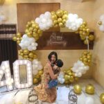 Maulika Patel Instagram – Celebration Of My Creators 
Mummy Pappa and My 2nd Parents My Kaka Kaki’s Happy Bearable 40 years of togetherness 😅🤗♥️

All I would like to say to both of you couples is to don’t stop loving or pampering me 😜

Love you My couples ♥️

Happy Anniversary Mummy Pappa ♥️ @brp_1959 @alkapatel924 🌸
Happy anniversary in advance kaka kaki ♥️ @sharad1675 @menayana123 🌸 Will miss you and come back really quick this time 🫶🏻

#40thanniversary #celebration #love #parents #family #bond #ilovemyblessedlife💕