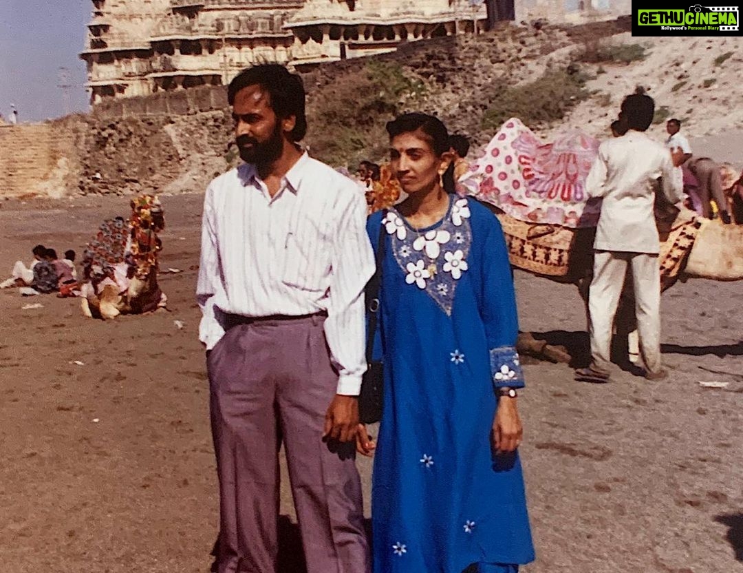 Maulika Patel Instagram - Wow, 40 years of being together! I meant to say 40 years of togetherness 😜filled with love, happy moments, unforgettable memories, the experience of living with or without each other, being each other's backbone without fail, and the occasional fights. How could any couple live without those? 😅 I'm truly proud of you two for setting such a magical example of a relationship and its importance. Everything changes with time, and your relationship has only gotten stronger with each passing day. Your arranged marriage has turned into a love marriage, and I'm so happy for you both. May you continue to be like this for the next 100 years together. It's a great pleasure to see both of you spending time with each other throughout the day, being each other's strength. On this day, I want to encourage both of you to live out the moments you may have missed in your younger years due to work or responsibilities. I love You both😘 Happy 40th anniversary Mummy Pappa ♥️♥️